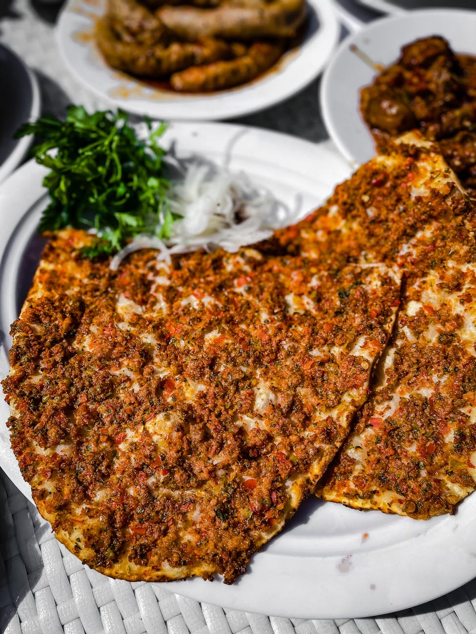 traditional dish on plate on table