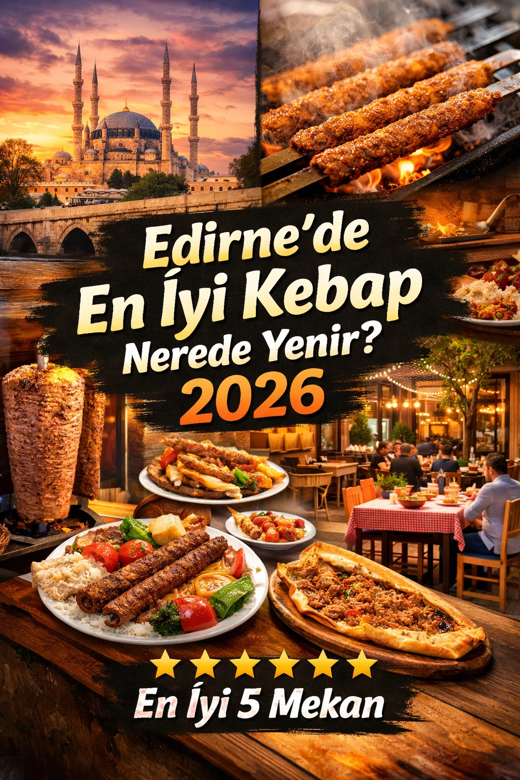 Edirne'de kebap restoranları tanıtımı
