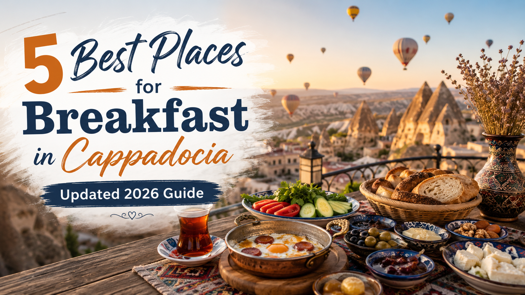 5 Best Places for Breakfast in Cappadocia: Updated 2026 Guide