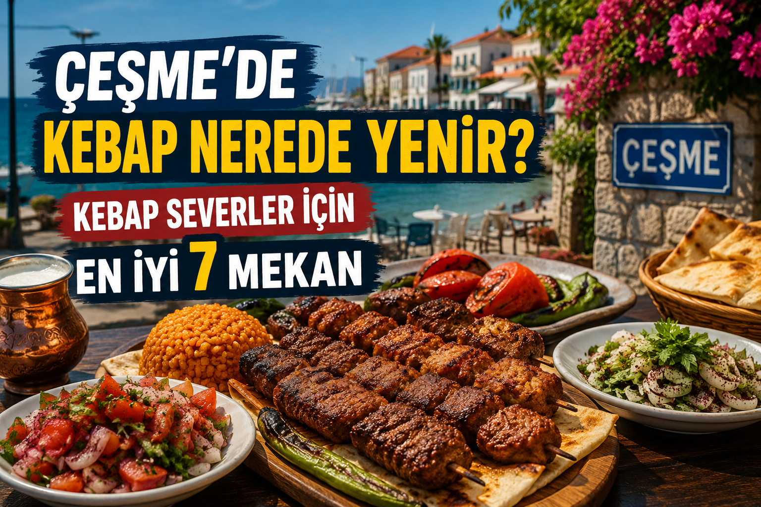 Çeşme’de Kebap Nerede Yenir? Kebap Severler için En İyi 7 Mekan